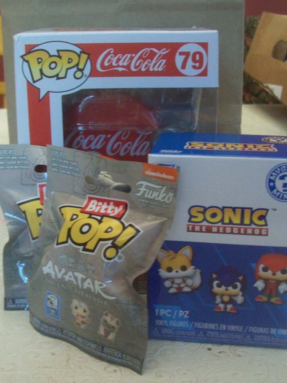 Funko Bitty Pop! Funko Pop! and Funko Mystery Minis Four Piece Bundle, NWT